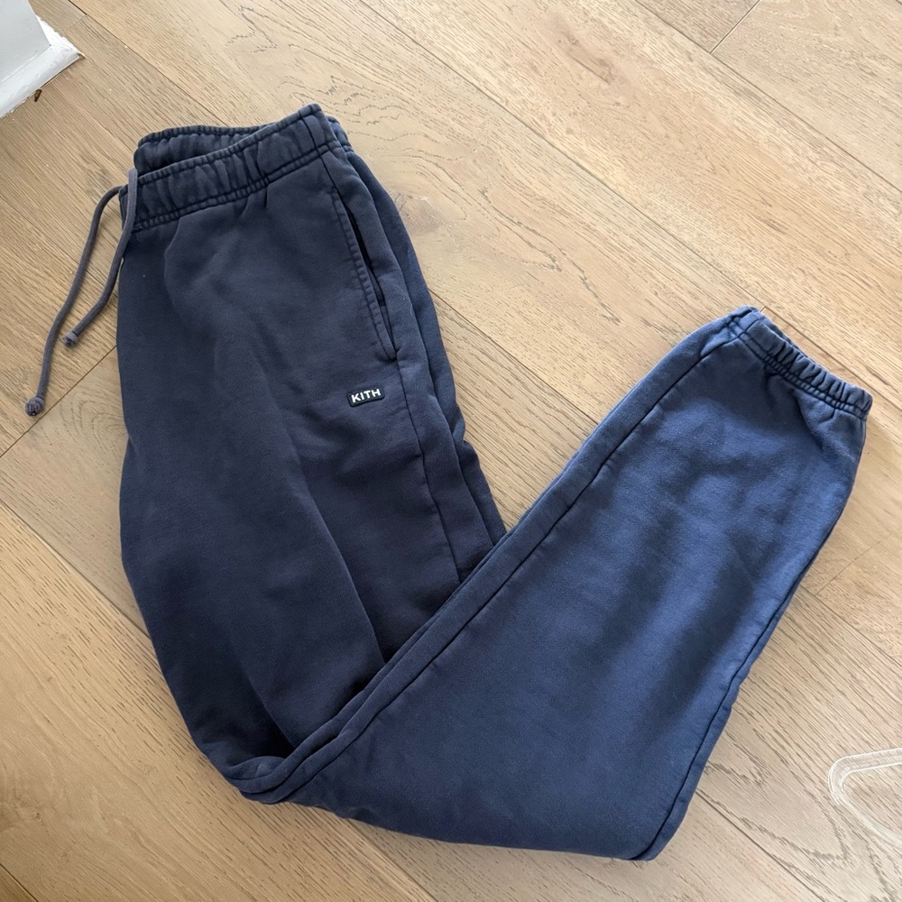 KITH navy sweatpants